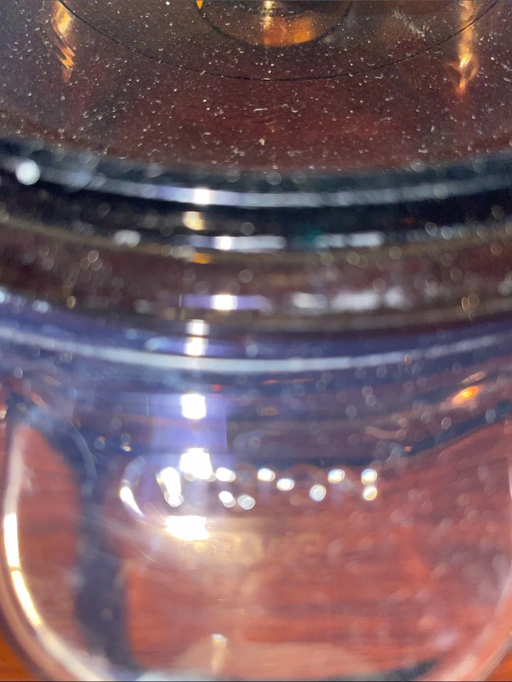 Vintage Corning Visions Amber Glass 1.5L Double Boiler Saucepan Set w Lid